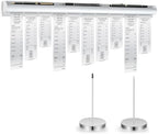 16/18/24/36" Restaurant Ticket Holder Set with 2 Spikes,24 Inch,Pen Slot by Henoyso