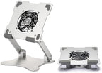 Surface Pro Stand, iPad Cooler,Aluminum Cooling Pad,Sturdy Tablet Stand Holder with Quiet Fan for Microsoft Surface Tablets,iPad Series,Samsung Galaxy Tabs-Up to 15-in Tablets by Unknown
