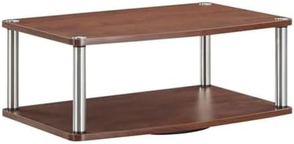Convenience Concepts Designs2Go 26 inch Double Tier Swivel Riser, Cherry by ConvenienceConcepts