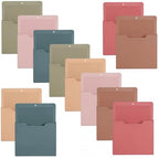 Gilprop 12 Pack Magnetic File Holder for Whiteboard, 10"x13"x1.2" by Gilprop