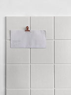 Cork Board 24 x36 Alternative - 6 Pack Felt Wall Tiles with Safe Removable Adhesive Tabs, Cork Boards for Walls Cork Board for Home Office Pin Board Tack Board - Warm White - Image 3