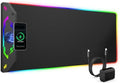 Magnetic Wireless Charging Mouse Pad Gaming, 31.5"x15.8" Large Desk Mat by abcmat