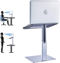 Adjustable Laptop Stand, Tall, Strong, Airflow, Suitable for 13.3-17.3 Inch Laptops, Lift Screen to Eye Level for Video Conferences by VECOFO