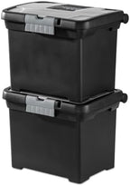 Sterilite Portable File Box with Latching Lids for Home and Office, 8-Pack - Image 3