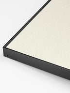 Lightomorrow Bulletin Board 40 x 30 inches, Oatmeal White Pin Board Vision Board, Black Aluminum Framed Fabric Cork Board with 10 Push Pins, Black Framed - Image 4