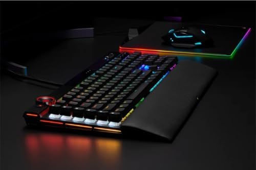 New Wrist Rest for Corsair K100 RGB Keyboard Wrist Rest Pad Support Palm Protection (Not Include Keyboard) (K100 RGB), Black - Image 3