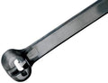 Panduit BT4M-M0 Cable Tie, Metal Barb, Miniature, Weather Resistant Nylon 6.6, 14.2-Inch Length, Black (1,000-Pack) by PanduitCorporation