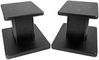 Rockville RHT8G Pair 8" Green Desktop Speaker/Studio Monitor Stands - Image 3