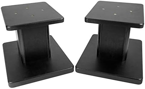 Rockville RHT8G Pair 8" Green Desktop Speaker/Studio Monitor Stands - Image 3