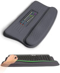 Ergonomic Wave Wrist Rest with Keyboard Stand, Cushioned Palm Rest, Comfortable Integrated Memory Foam for Natural Typing and Relieve Wrist Pain, Starry Sky Grey by KUOSGM