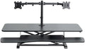 VIVO Black 48 in Standing Desk Converter with Monitor Stand, DESK-V048KB-M2 by VIVO