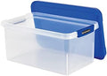 Bankers Box 20-Inch Heavy-Duty Plastic File Box, Letter by BankersBox