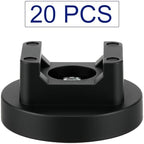 Yookeer 20 Pcs Magnetic Zip Tie Mount Cable Clips Black, 31 mm - Image 5