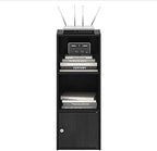 Furinno LUDER Book Shelf, 3-Tier Modern Bookshelf, Bookcase with 1 Door Storage Cabinet, 9.3 x 12 x 31.5, for Organization and Storage, for Living Room, Bedroom, Home Office, Blackwood - Image 6