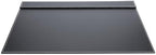24" x 18" Leather Desk Blotter with Top Rail for Writing Leather Executive Desk Pad Protector Desk Mat for Office Home Workplace Black by Nayciiy