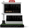 Custom Real Estate Business Card Holder – Professional Desk Organizer for Realtors, Brokers, Agents, Reception Desk Display, Office Accessory & Client Gift (Design 31) by Momo3d