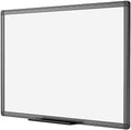 VIZ-PRO Magnetic Dry Erase Board, 48 x 36 Inches, Black Aluminium Frame by VIZ-PRO