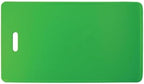 Bulk 100 Pack - Backpack ID Luggage Tags for Student Identification Cards - School Name Badge Holder for Backpacks - Business Card Size - Sturdy Plastic Suitcase Tag with Clear Window (Green) - Image 4
