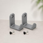 2 Pack Sim Rig Stands, Headphone and VR Headset Stands，Grey - Image 4
