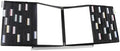 Tarifold Desktop Reference Display System, 60 Pockets, Black by TARIFOLD