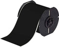Brady B30C-4000-595-BK 100' Length x 4" Width, B-595 Vinyl, Black BBP31 Indoor/Outdoor Tape by BradyCorp