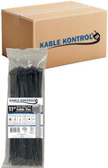 Kable Kontrol Cable Zip Ties, 11 Inch, 8500 Pcs, 50lbs Test, Gray by KABLEKONTROL%C2%AE