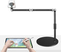 Magnetic Overhead Phone Mount for Desk, MagSafe-Compatible 17 in Long Arm iPhone Holder, 360° Swivel Stand for Video Recording, Filming, Live Streaming, Cooking, and DIY Crafts by HIBORI