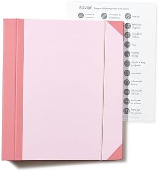 Savor | Edición Actualizada 2025 El Folio® Organizador de Documentos en Español| 17 millones de me Gusta en TikTok | Carpeta de Emergencia para Acta de Nacimiento, Tarjeta de Seguro Social, Pasaporte - Image 2