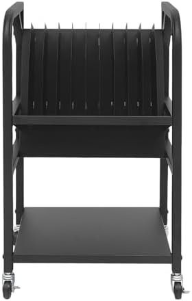 10 Device Laptop Storage Rack 2-Tier,Floor Standing Open Charging Station - Image 3