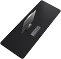 Mydours 75" x 24" Super Large Desk Pad, Desk Protector Mat with PU Leather, Large Desk Blotter Mat for Office, Home & Writing, Full Desk Pad for Keyboard and Mouse (Black) by Mydours