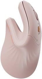 ProtoArc EM11 NL Wireless Ergonomic Vertical Mouse, Rechargeable, Pink by ProtoArc