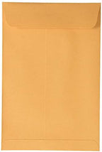 JAM PAPER 6 x 9 Open End Catalog Envelopes with Peel and Seal Closure - Brown Kraft Manila - Bulk 500/Carton - Image 4