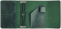 Genuine Leather A6 Journal Cover – Refillable Handmade Notebook Cover with 3 Elastic Bands, Pen Loop & Card Pockets – Travel Diary Case Fits A6 4.1" x 5.8" Notebooks (Paper Not Included), Green by Unknown