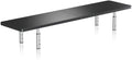 suptek Dual Monitor Stand Riser,Large Monitor Laptop Stand Riser 3 Adjustable Heights Computer Stand for Laptop, Printer, Notebook(MST016L) by suptek