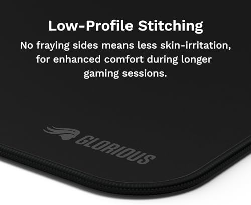Glorious Gaming Mouse Pad GMP 2 - XXL - Spill-Proof Mouse Pad, Optimised for Gaming Sensors, Balanced Surface for Speed & Control, Anti-fray Edges - 36" x 18" x 0.12-2XL Desk Mat - Image 6