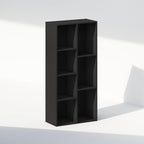 Furinno Reed Closet Organizers and Storage, 7-Cube Closet Organizer, Open Shelf Closet Storage, for Wardrobe, Bedroom, Living Room, Blackwood - Image 3
