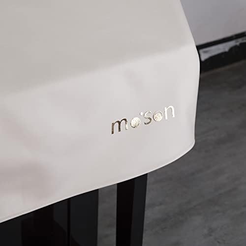 Piano Keyboard Cover Keep Your Upright Piano Safe with Our Dust Cover Cloth (White) - Image 3