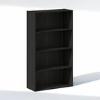 Furinno Reed Closet Organizers and Storage, 4-Tier Closet Organizer, Open Shelf Closet Storage, for Wardrobe, Bedroom, Living Room, Espresso - Image 5