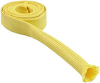 Electriduct 1.25" Aramid Fiber Braided Sleeving High Temperature Flame Retardant Cable Sleeve Hose Protector - 25 Feet - Image 3