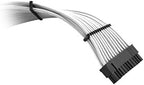CableMod C-Series Classic ModFlex Sleeved Cable Kit for Corsair Type 4 RM Black Label/RMi/RMX (White) - Image 2