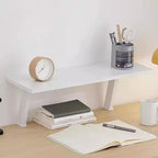VXHCS Clamp On Desk Organizer Shelf, Desktop Extender Storage Organizer Portable No Drill Required Adjustable Floating Desks Shelf for Home Office Dorm Workstation and Study Space(23.6"x7.9") by VXHCS