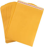 JAM PAPER 11 1/2 x 14 1/2 Open End Catalog Commercial Envelopes with Peel and Seal Closure - Brown Kraft Manila - Bulk 250/Box - Image 5