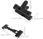 ibasenice 360° Rotatable Paint Brush Holder Clip and Paper Copy Holder for Artists, Adjustable Easel Mount Brush Organizer Clip for Painting and Typing Use - Image 2