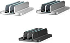 Adjustable Metal Vertical Laptop Stand Desktop Stand Adjustable Laptop Holder with 2 Slots for All Laptops - Image 6