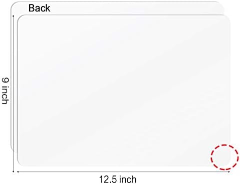 Dry Erase Lapboards, HERKKA 32 Pack Double Sided Dry Erase Lap Boards 9 x 12.5 Inch Small Dry Erase Boards for Students Classroom Teacher Supplies - Image 2