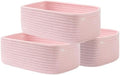 KALLAX Small Woven Storage Basket for Organizing, 12 x 8 x 4.5 inch, 3 Pack by KALLAX