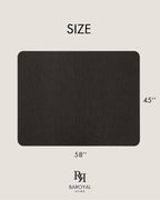 BARoyal Office Chair Mat for Hardwood Floor Under Desk Computer Rolling Chair Mat for Wood/Tile Floor Non-Slip Heavy Duty Desk Rug PVC Plastic Hard Floor Protector 45"x 58" (Espresso) - Image 6