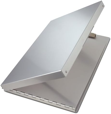 Saunders Snapak Legal Size Aluminum Storage Clipboard, 8.5x14 Form Holder - Image 3
