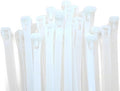 250 Pack 12 Inch Heavy Duty Reusable Zip Ties White ?UV Resistant, 55 LBS Tensile Strength, Weatherproof Cable Ties for Outdoor, Industrial, and Harsh Environments by Aroono