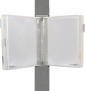 tarifold Wall Mount Reference System, 10 Pockets, Expandable, White by TARIFOLD